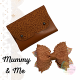 Leather and Lace Purse/Card Wallets