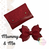 Leather and Lace Purse/Card Wallets