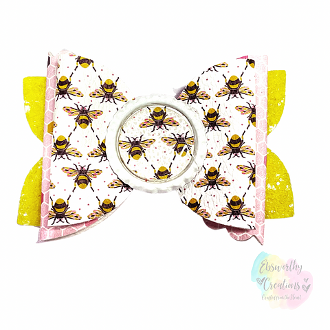 Bumble Bee Hairbow