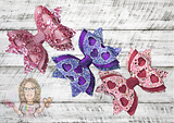 PRE-ORDER “KYAH LOUISE” BOW WOODEN DIES OR TEMPLATES